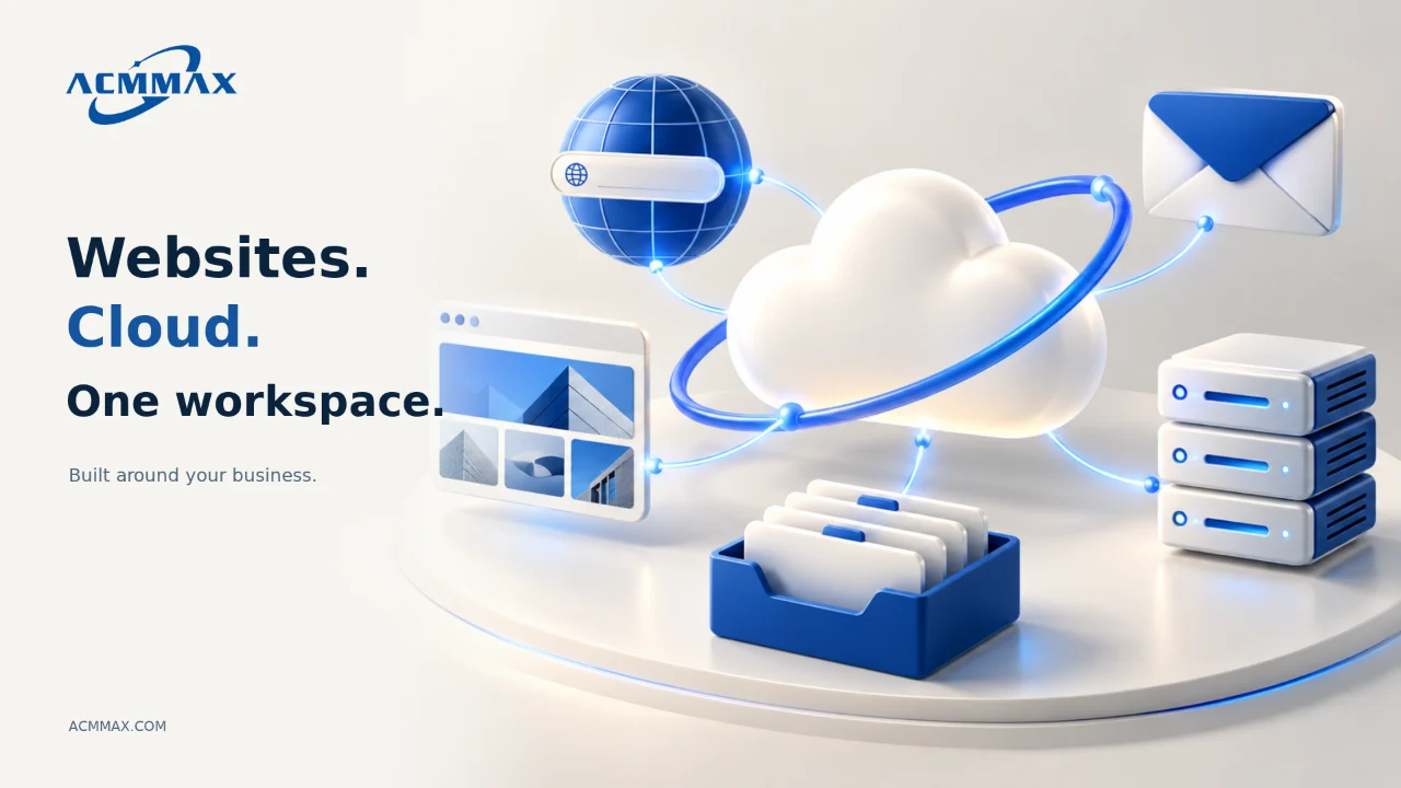ACMMAX: Websites. Cloud. One workspace.